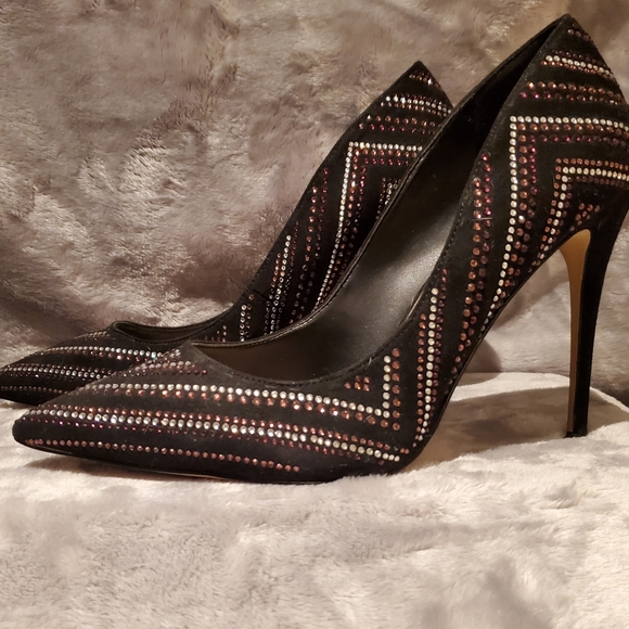 Aldo Multicoloured Rhinestone Pumps 📦 - Picture 2 of 6